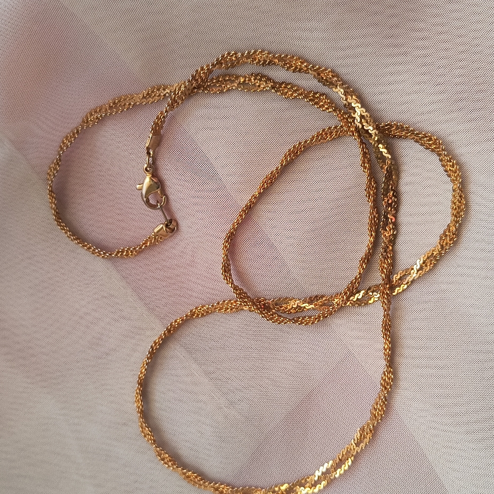 Vintage Gold electro plated necklace